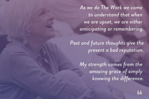 Read more about the article Inspiration: Byron Katie